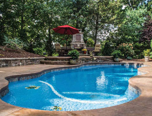 Freeform Shaped Swimming Pools Manufacturer in Kolkata